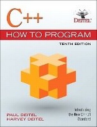 Enlarge image Cover: C++ How to Program - Pearson