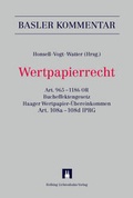 Cover: Wertpapierrecht - Helbing & Lichtenhahn