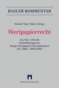 Abbildung von: Wertpapierrecht - Helbing & Lichtenhahn