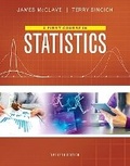 Cover: First Course in Statistics, A - Pearson