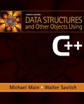 Cover: Data Structures and Other Objects Using C++ - Pearson