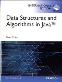 Enlarge image Cover: Data Structures and Algorithms in Java - Pearson