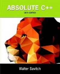Enlarge image Cover: Absolute C++ plus MyLab Programming with Pearson eText -- Access Card Package - Pearson