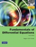 Cover: Fundamentals of Differential Equations - Pearson