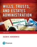 Cover: Wills, Trusts, and Estates Administration - Pearson