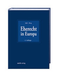 Enlarge image Cover: Eherecht in Europa - Zerb