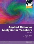 Cover: Applied Behavior Analysis for Teachers - Pearson