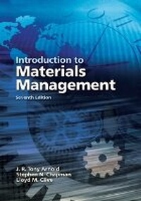 Enlarge image Cover: Introduction to Materials Management - Pearson