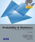 Cover: Probability and Statistics for Engineers and Scientists - Pearson