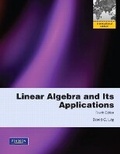 Cover: Linear Algebra and Its Applications - Pearson