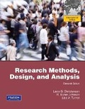 Cover: Research Methods, Design, and Analysis - Pearson