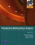 Cover: Introductory Mathematical Analysis for Business, Economics, and the Life and Social Sciences - Pearson