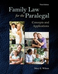 Cover: Family Law for the Paralegal: Concepts and Applications - Pearson