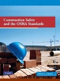 Enlarge image Cover: Construction Safety and the OSHA Standards - Pearson