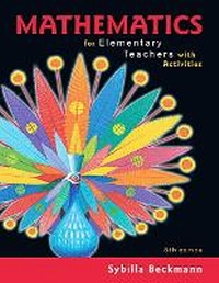 Enlarge image Cover: Mathematics for Elementary Teachers with Activities - Pearson