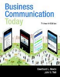 Enlarge image Cover: Business Communication Today - Pearson