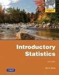 Cover: Introductory Statistics - Pearson