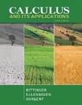 Cover: Calculus and Its Applications - Pearson
