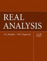 Abbildung von: Real Analysis - Pearson