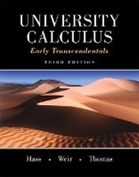 Enlarge image Cover: University Calculus - Pearson