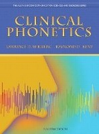 Enlarge image Cover: Clinical Phonetics - Pearson