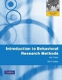 Cover: Introduction to Behavioral Research Methods - Pearson