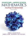 Cover: Elementary and Middle School Mathematics - Pearson