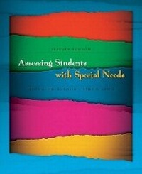 Enlarge image Cover: Assessing Students with Special Needs - Pearson