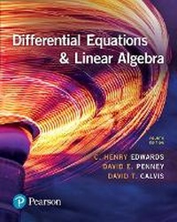 Enlarge image Cover: Differential Equations and Linear Algebra - Pearson