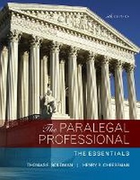 Enlarge image Cover: The Paralegal Professional - Pearson