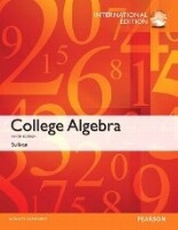 Enlarge image Cover: College Algebra - Pearson