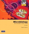 Cover: Microbiology with Diseases by Body System Plus Mastering Microbiology with eText -- Access Card Package - Pearson