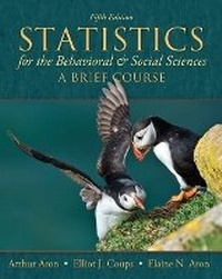 Enlarge image Cover: Statistics for The Behavioral and Social Sciences - Pearson