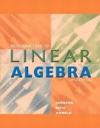 Abbildung von: Introduction to Linear Algebra - Pearson