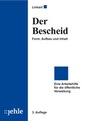 Cover: Der Bescheid - Jehle