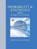 Cover: Probability & Statistics with R for Engineers and Scientists - Pearson