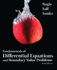 Enlarge image Cover: Fundamentals of Differential Equations and Boundary Value Problems - Pearson