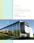 Cover: Introductory Mathematical Analysis for Business, Economics, and the Life and Social Sciences - Pearson