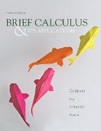 Enlarge image Cover: Brief Calculus & Its Applications - Pearson