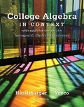 Cover: College Algebra in Context - Pearson