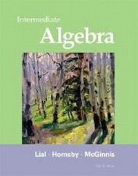 Enlarge image Cover: Intermediate Algebra - Pearson