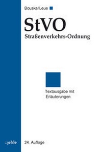 Abbildung von: StVO Straßenverkehrs-Ordnung - Jehle