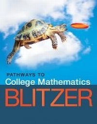Enlarge image Cover: Pathways to College Mathematics - Pearson