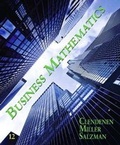 Cover: Business Mathematics - Pearson