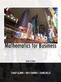 Cover: Mathematics for Business - Pearson