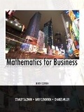 Cover: Mathematics for Business - Pearson