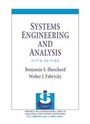 Cover: Systems Engineering and Analysis - Pearson