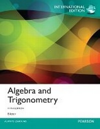 Abbildung von: Algebra and Trigonometry - Pearson