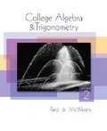 Cover: College Algebra and Trigonometry - Pearson