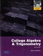 Cover: College Algebra and Trigonometry - Pearson
